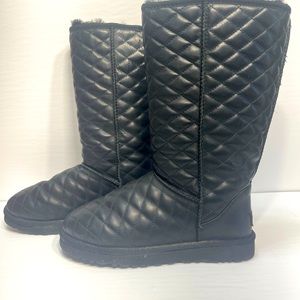 UGG Classic Tall Diamond Quilt boots